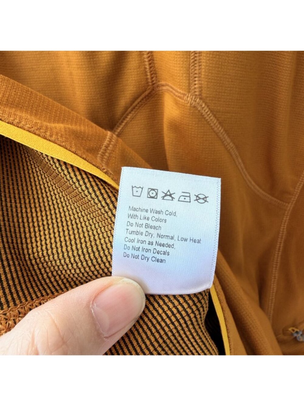 Oros Thermal Long Sleeve Performance Top Orange Women’s Size L C42 - Picture 10 of 10